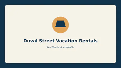 Duval Street Vacation Rentals logo