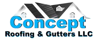 Concept Roofing & Gutters llc logo