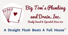 Big Tom's Plumbing & Drain Inc. logo
