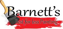 BarnettsBestForLessPaintingCo. logo
