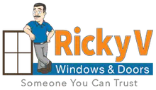 Ricky V Windows and Doors logo