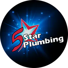 A 5 Star Plumbing Co logo