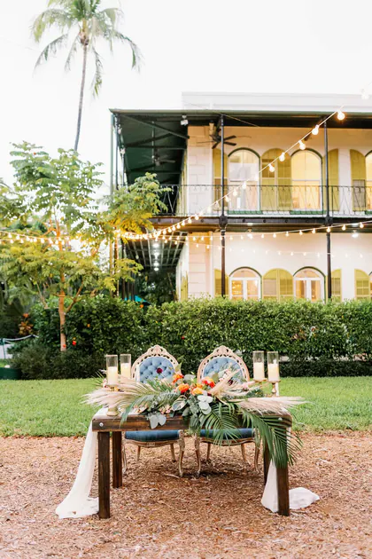 Weddings + Events at the Ernest Hemingway Home media 1
