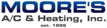 Moore's A/C & Heating Inc. logo
