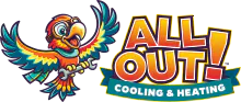 All Out Cooling & Heating logo