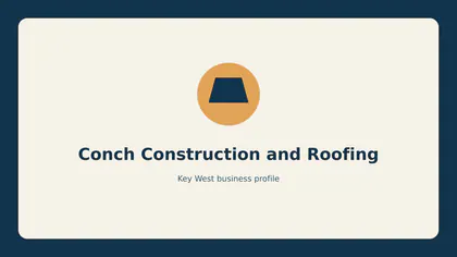 Conch Construction and Roofing logo