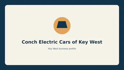 Conch Electric Cars of Key West logo