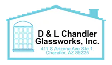 D & L Chandler Glassworks logo