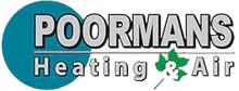 Poormans Heating & Air logo