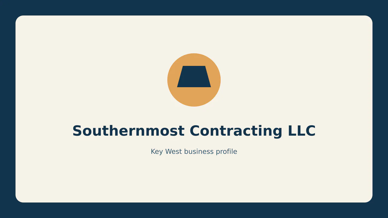 Southernmost Contracting LLC profile identifier; RealReviews editorial text mark, not the business's official logo or a photograph.