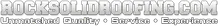 Rock Solid Roofing logo