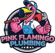Pink Flamingo Plumbing logo