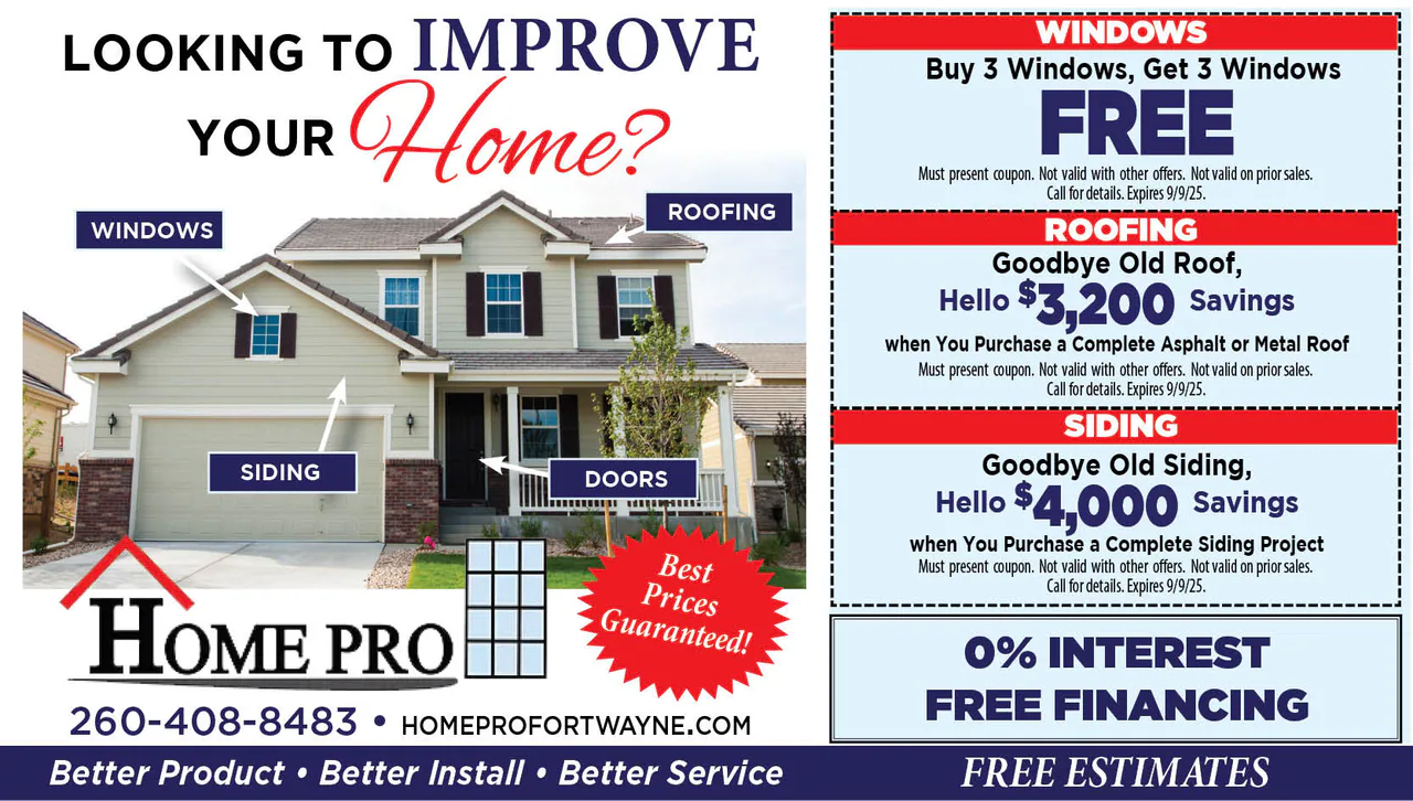 Home Pro Windows, Roofing, Siding & Doors profile media