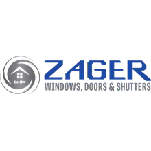 Zager Windows, Doors, and Shutters logo