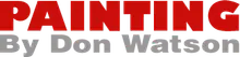 Painting By Don Watson logo