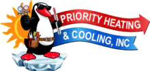 Priority Heating & Cooling Inc logo