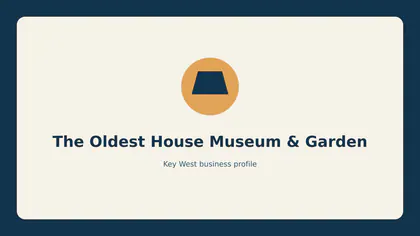 The Oldest House Museum & Garden logo