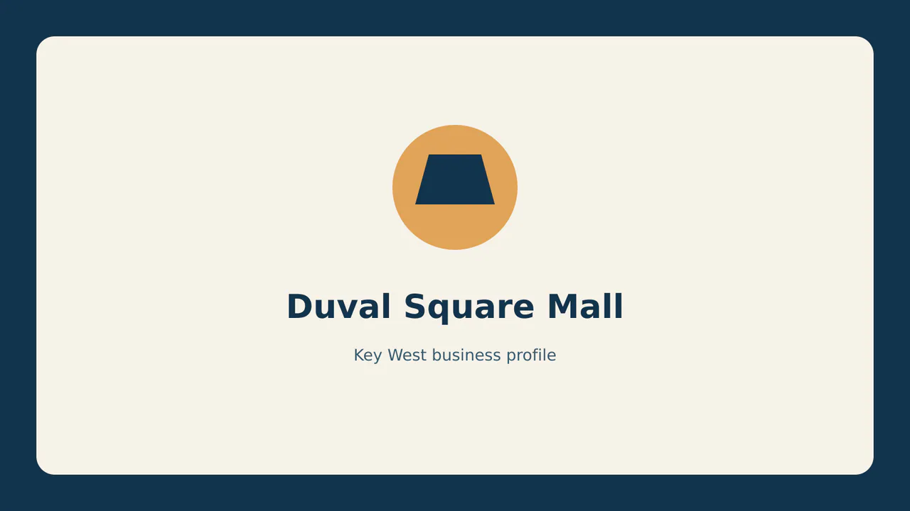 Duval Square Mall profile identifier; RealReviews editorial text mark, not the business's official logo or a photograph.
