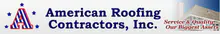 American Roofing Contractors logo