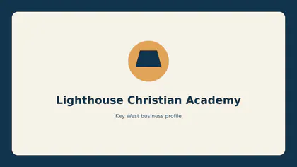 Lighthouse Christian Academy profile identifier; RealReviews editorial text mark, not the business's official logo or a photograph.