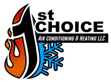 1st choice Air Conditioning & Heating logo