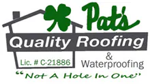 Pat's Quality Roofing logo