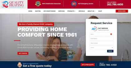 Quality Heating, Cooling, Plumbing & Electric media 1