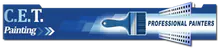 C.E.T. Painting logo
