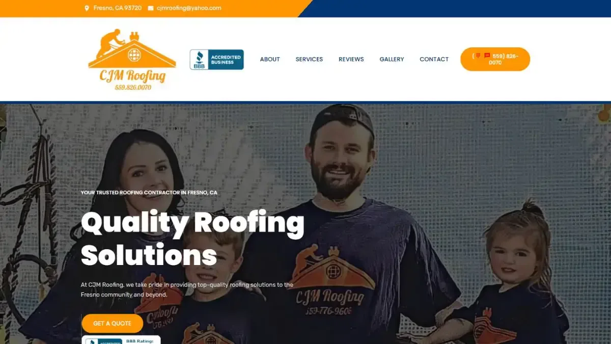 CJM Roofing profile media