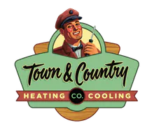 Town & Country Heating And Cooling Co. logo