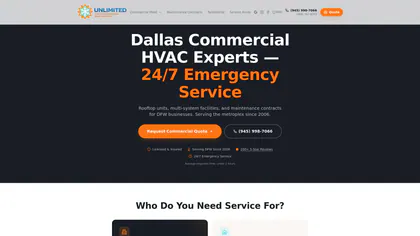 Unlimited Air Conditioning and Heating media 1