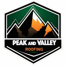 Peak and Valley Roofing logo