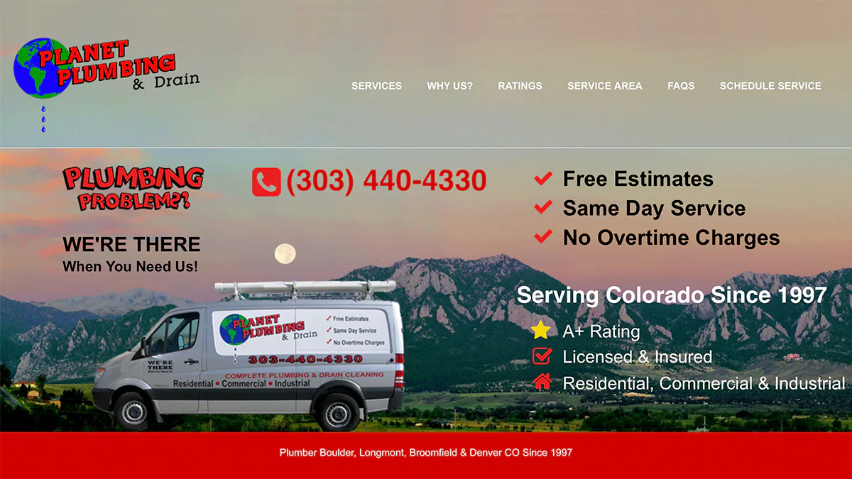 Planet Plumbing & Drain profile media
