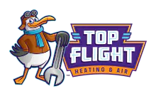 Top Flight Heating, Air & Plumbing logo