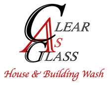 Clear As Glass Pressure Washing and Window Cleaning logo