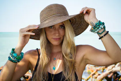 ZEN by Karen Moore Gemstone & Ocean Element Jewelry media 1