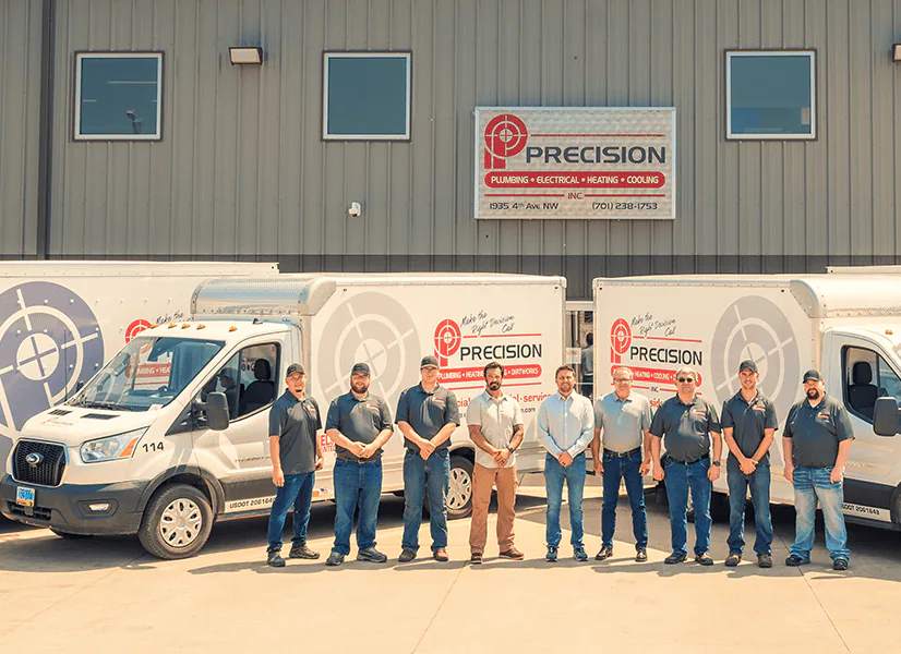 Precision Plumbing, Heating, Cooling & Dirtworks profile media