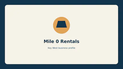 Mile 0 Rentals logo