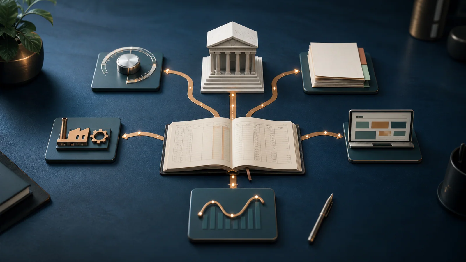 Small-business owner tracing an online financing brand to the creditor, product terms and government registry records